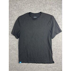 Janji Shirt Mens Medium Black Short Sleeve Running Athletic Performance Tee Top